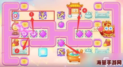 保卫萝卜4浪漫七夕第十四关怎么玩保卫萝卜4浪漫七夕第十四关通关流程图